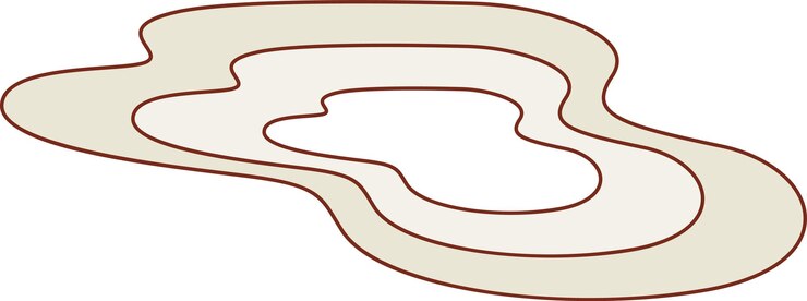 Vector dibujos animados de paleta de agua