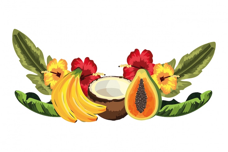 Vector dibujos animados de patrón floral transparente