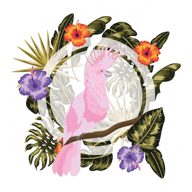 Dibujos animados de patrón floral transparente