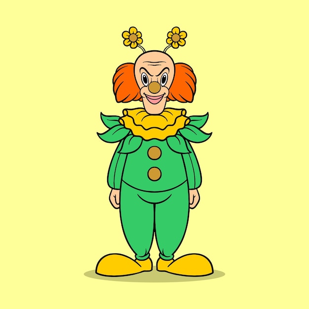 Dibujos animados de payaso