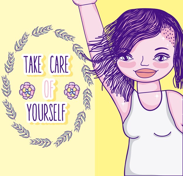 Dibujos animados de poder femenino