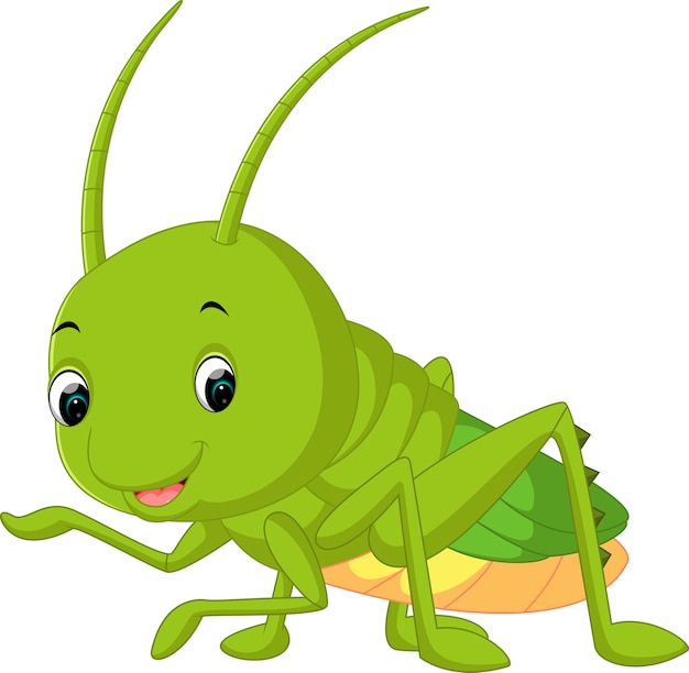 dibujos animados de saltamontes