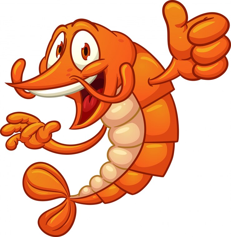 Vector dibujos animados_shrimp