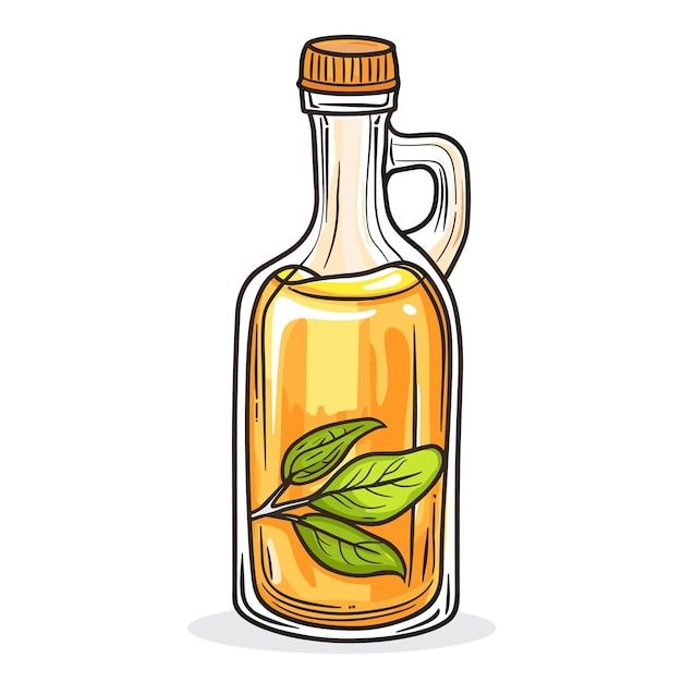 dibujos animados de vinagre aislados en PNG HD transparente