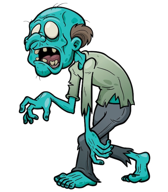 Dibujos animados de zombies