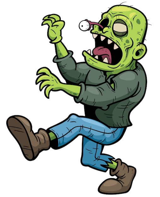 Dibujos animados de zombies