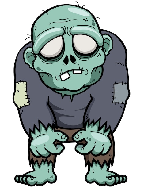 Dibujos animados de zombies