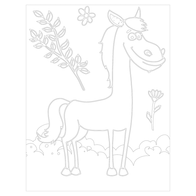 Dibujos de animales para colorear para niños