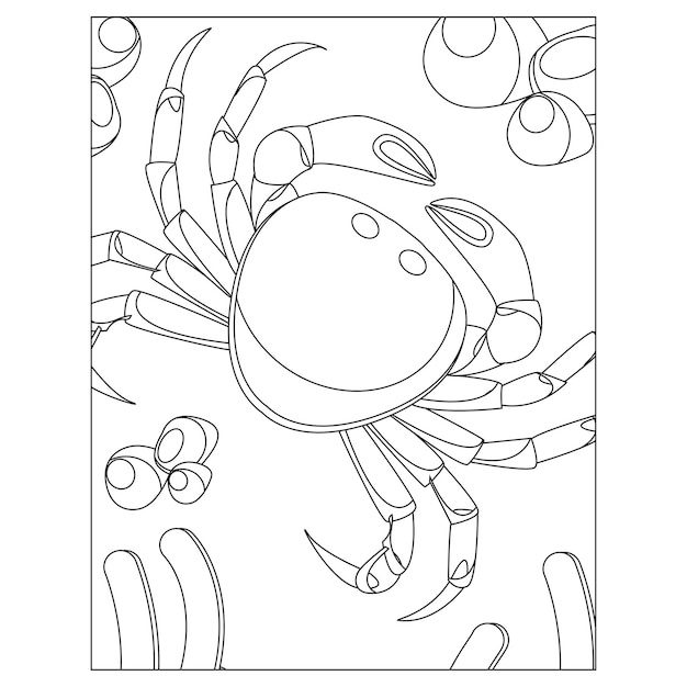 Dibujos de animales del mar para colorear