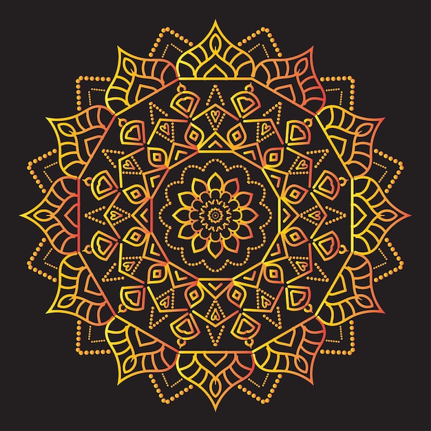 Vector dibujos para colorear mandalas 2022