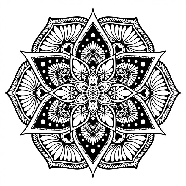 Dibujos para colorear mandalas