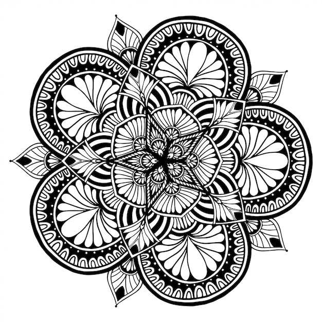 Dibujos para colorear mandalas