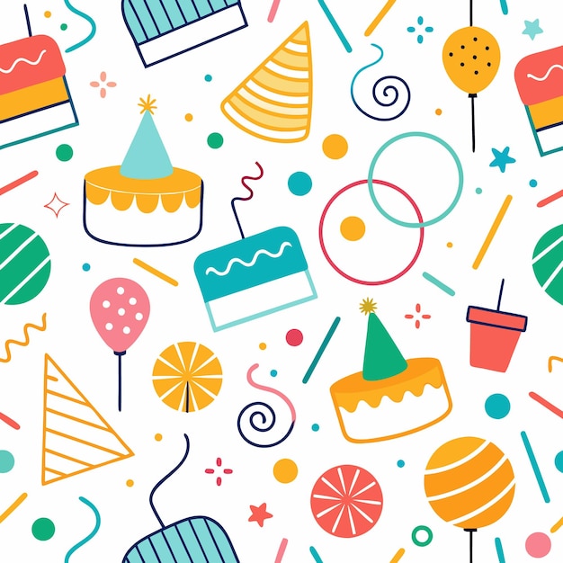 dibujos coloridos de cumpleaños
