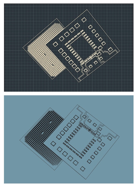 dibujos de la CPU