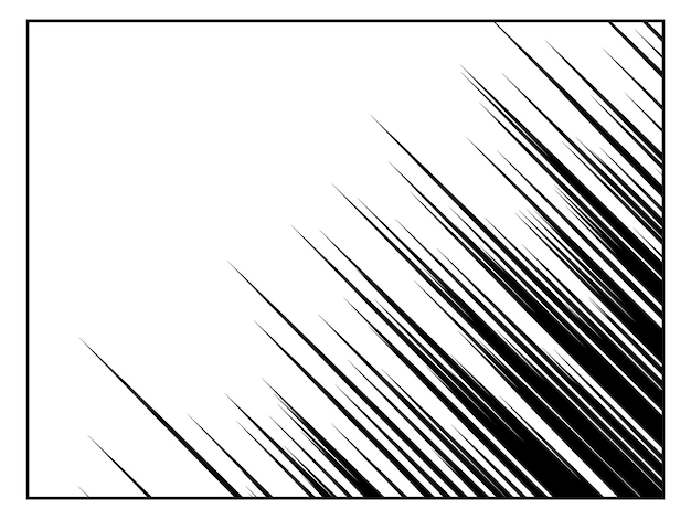 Dibujos de líneas diagonales Líneas de velocidad rayas para manga