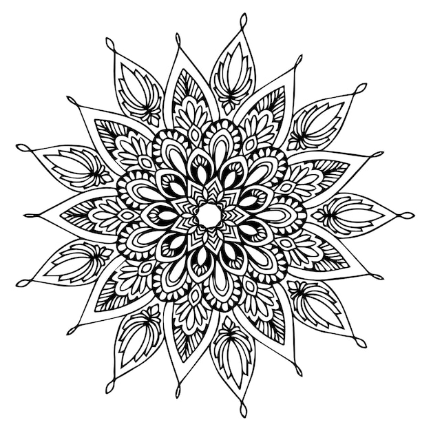 Dibujos de mandalas