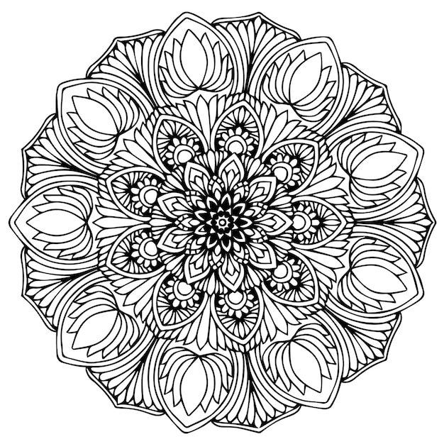 Dibujos de mandalas