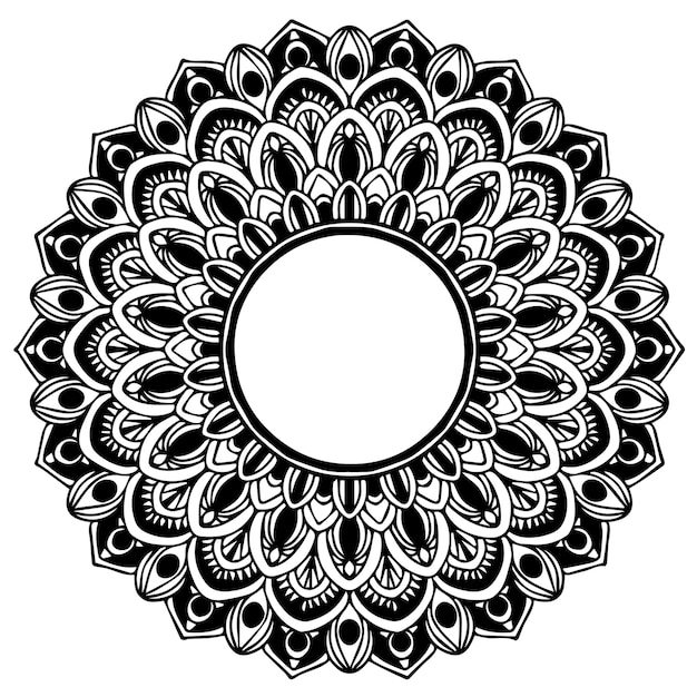 Vector dibujos de mandalas