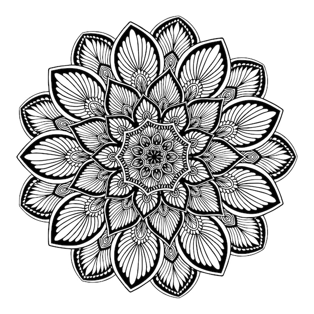 Vector dibujos de mandalas