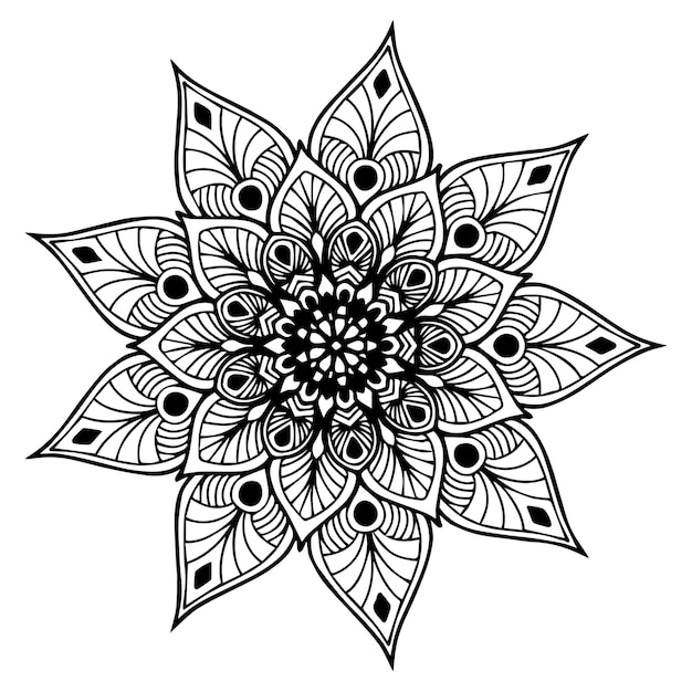 Dibujos de mandalas