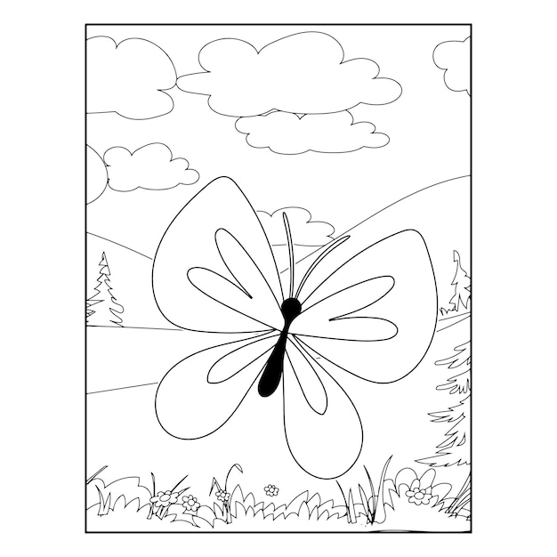 Dibujos de mariposas para colorear