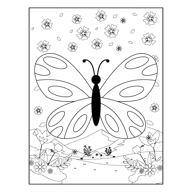 Dibujos de mariposas para colorear