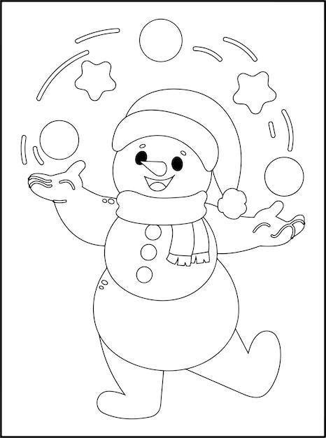 Dibujos de navidad para colorear para niños