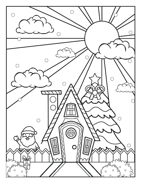 Dibujos De Navidad Para Colorear Para Niños