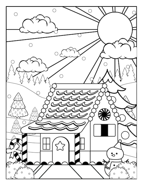 Dibujos De Navidad Para Colorear Para Niños