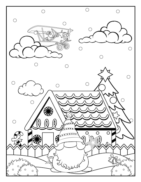 Dibujos De Navidad Para Colorear Para Niños