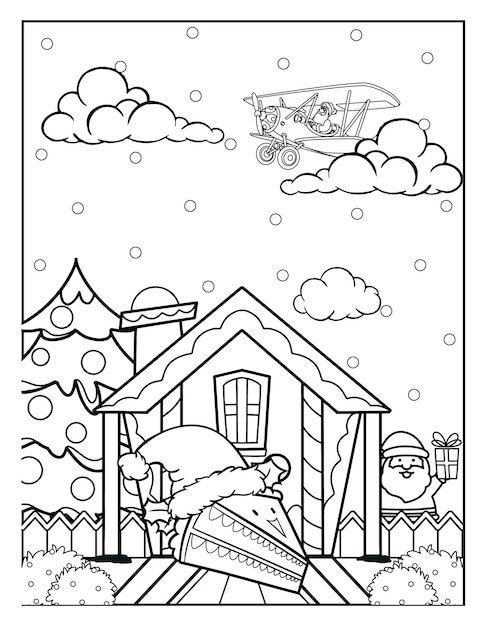 Dibujos De Navidad Para Colorear Para Niños