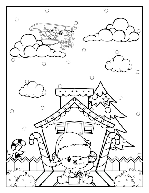 Dibujos De Navidad Para Colorear Para Niños