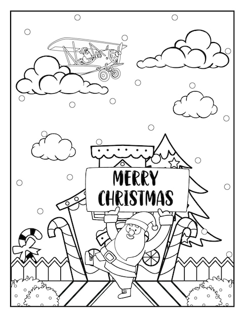 Dibujos De Navidad Para Colorear Para Niños