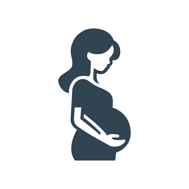Dibujos simples de mujeres embarazadas