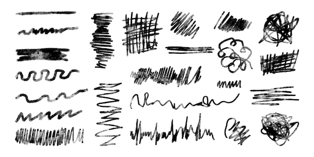 Los dibujos y texturas de los sueños de carbón