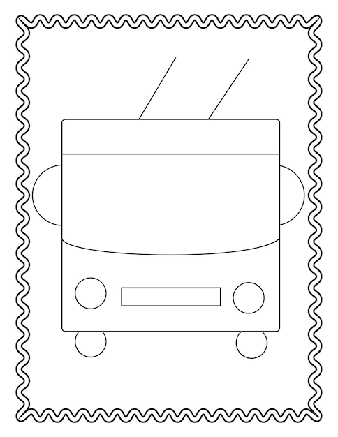 Dibujos de vehículos para colorear