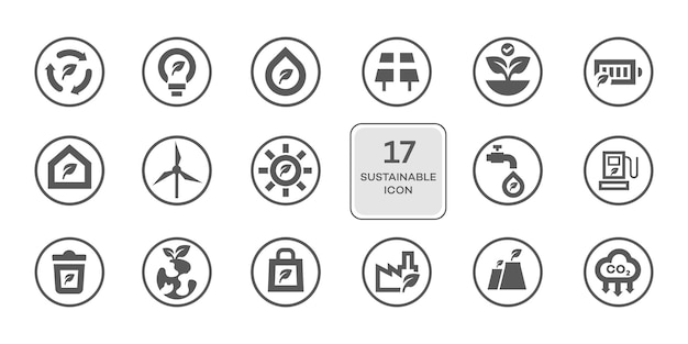 Diecisiete íconos sostenibles y ecológicos El reciclaje de la energía verde