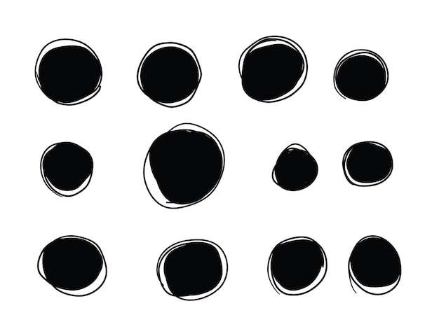 Vector diferente tipo de mono en forma de círculo