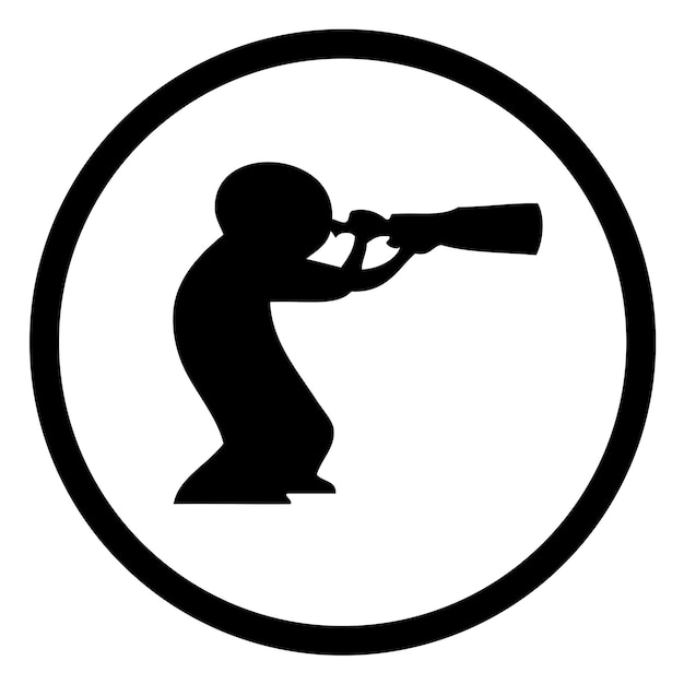 Diferentes diseños de stickman