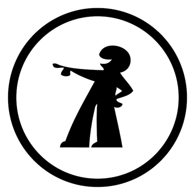 Diferentes diseños de stickman
