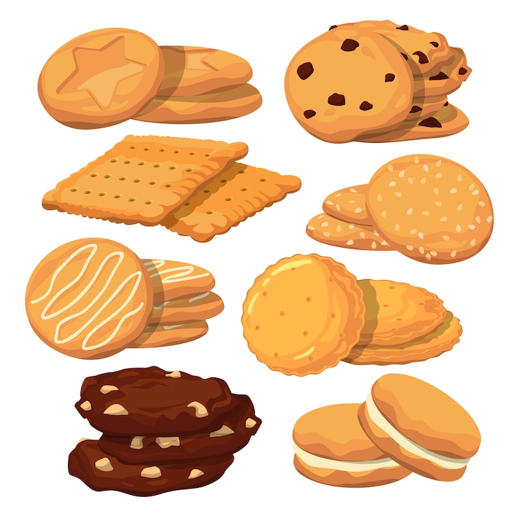 Vector diferentes ilustraciones de helados. vector sin patrón fondo de chocolate y gofres de helado.