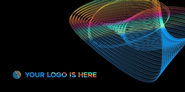 Difracción de la luz en un disco compacto Vector garfika Efecto arco iris