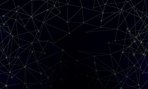 Digital futurista con puntos de partículas