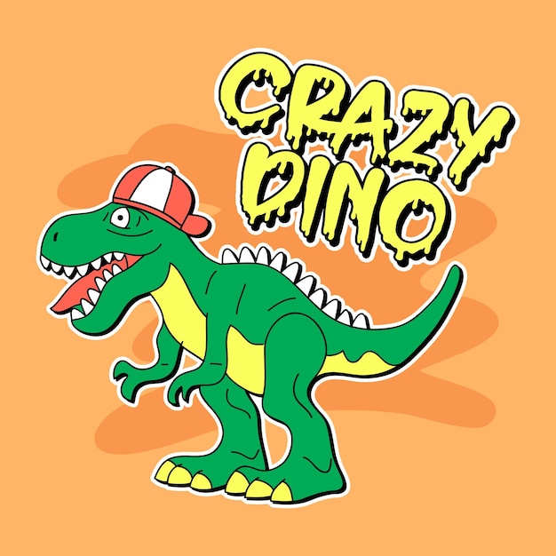 DINO LOCO con el sombrero