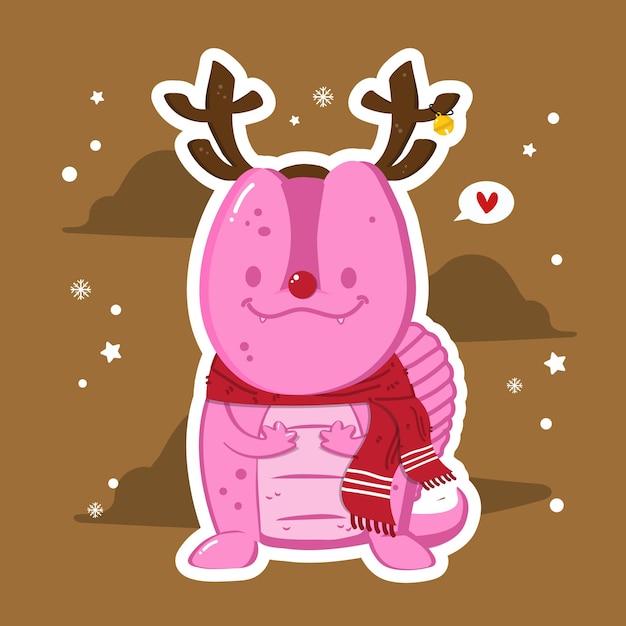 Dinosaurio Spinosaurio Navidad Rudolf Rano