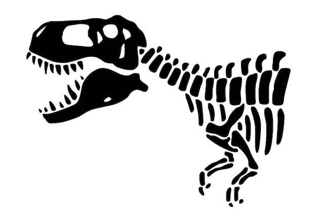 Vector dinosaurio tiranosaurio rex