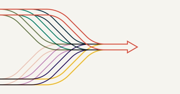 Dirección de flecha abstracta Fondo de tecnología Alta velocidad Hitech