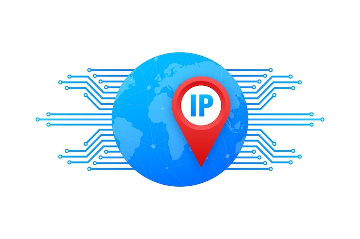 Vector dirección ip, gran diseño para cualquier propósito. icono de vector de flecha. icono de cursor.
