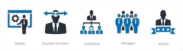 dirección de negocios liderazgo y gerentes