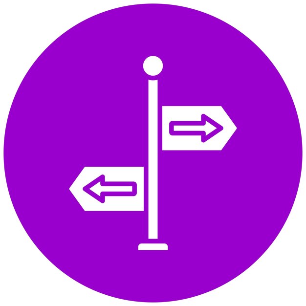 Direcciones de diseño vectorial Estilo del icono